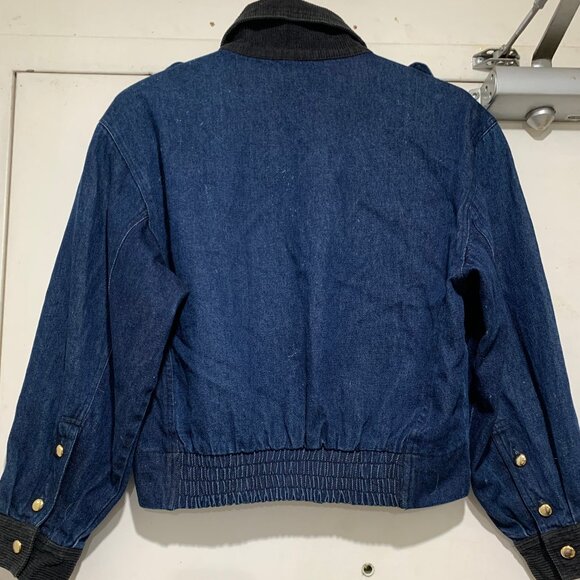 VINTAGE THALIE DENIM BLUE JACKETS SIZE M - Picture 2 of 10